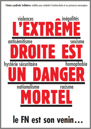 affiche anti FN