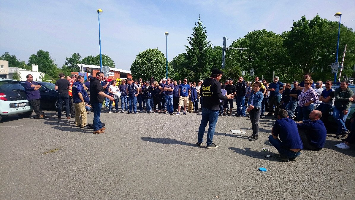 grève 22 mai La Chapelle Carquefou Coliposte SUD Ptt 4485